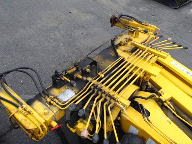 Японская краново манипуляторная установка с отрицательным углом работы ...