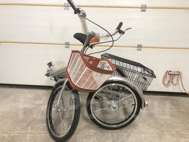 Велосипед трёхколёсный для взрослых, 3Bike, трехколесный, трицикл ...