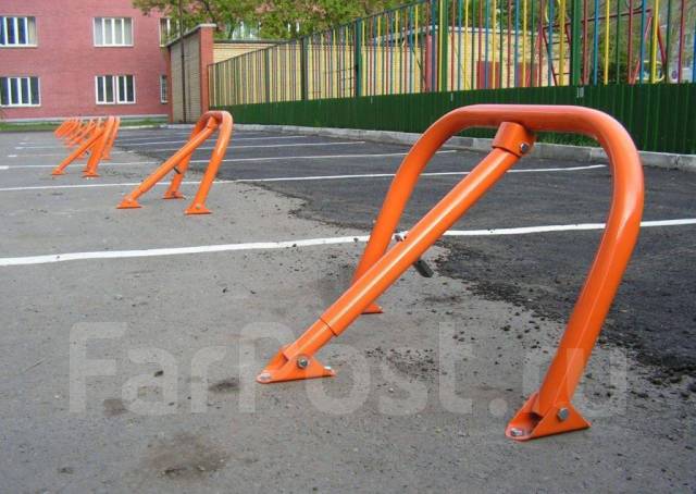 Монтаж установка ИДН, колесоотбойников, барьеров, демпфер, столбиков ...