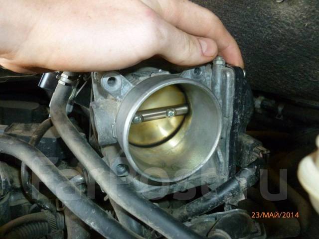 Чистка дросельной заслонки, датчика х. х. Инжектора. Датчики кислорода ...