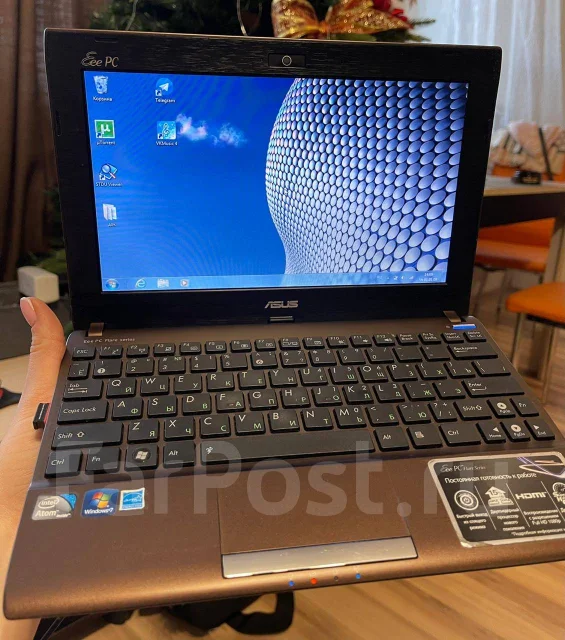 Asus Eee PC. 10.1", ��� 2048 ��, WiFi: 1, Bluetooth: 1 ����