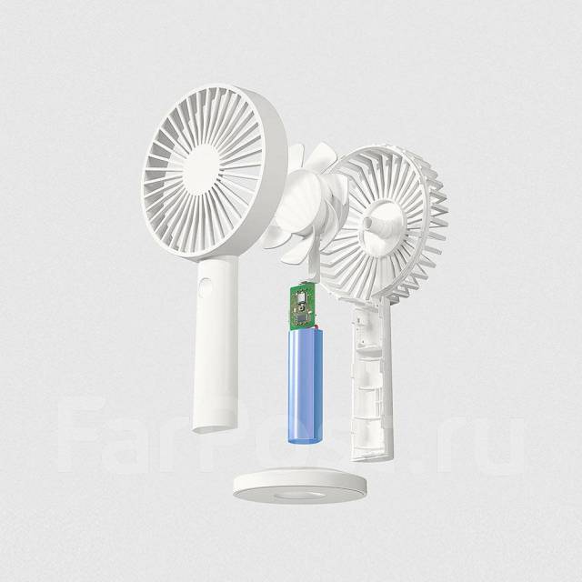 Ручной складной вентилятор xiaomi qualitell zero handheld fan 3 режима