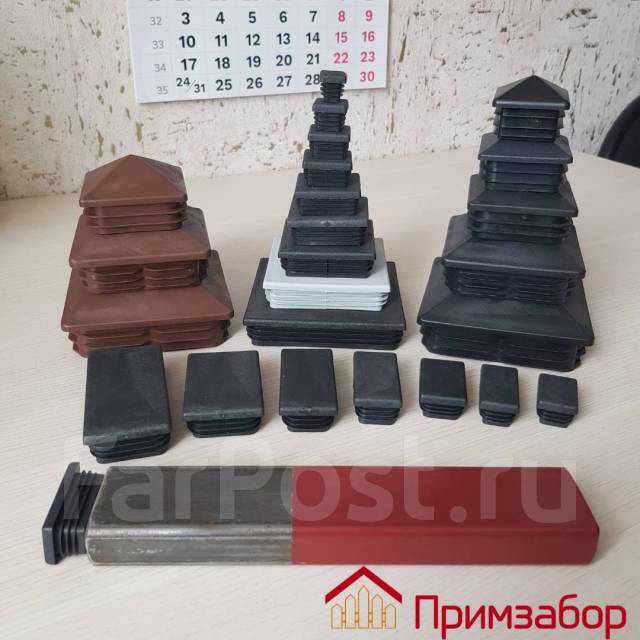 Заглушка пластиковая 100х100 для профильных труб, в наличии. Цена: 65 ...