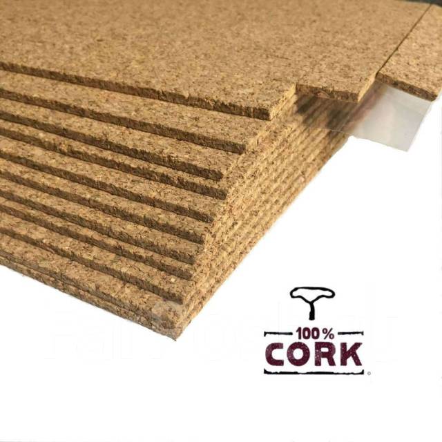 Подложка пробковая Amorim Cork СА-8405 лист 10 мм (915*610*10мм), в ...