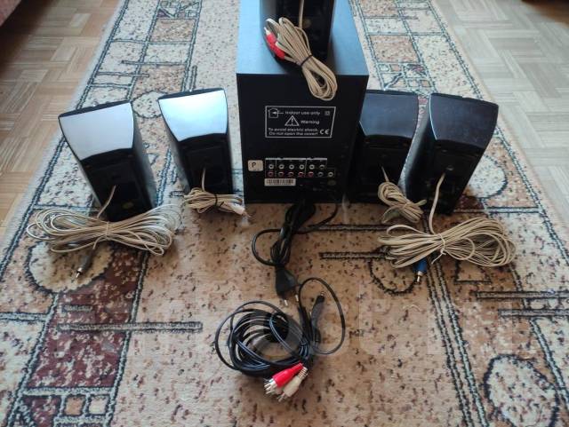 Акустика TopDevice TDE 305/5.1, б/у, в наличии. Цена: 1 000₽ во ...