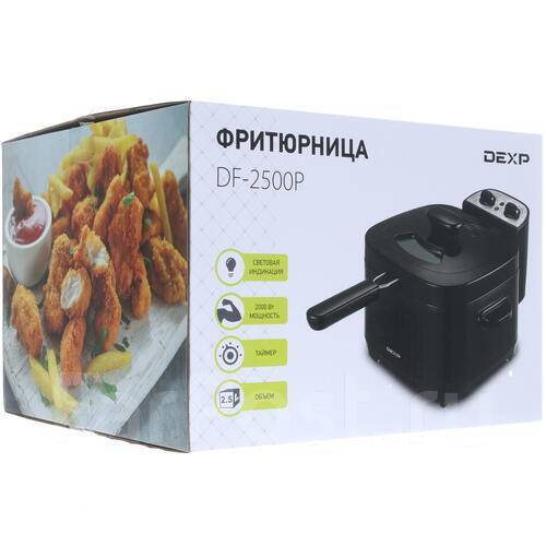 Фритюрница dexp df 2500st как пользоваться