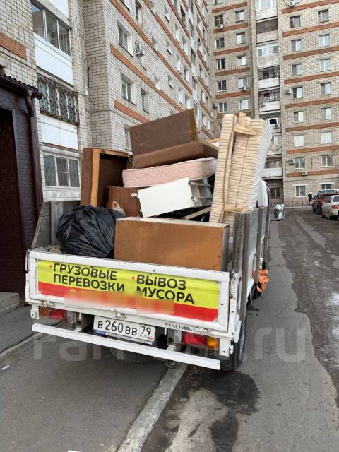 Вывоз мусора, дачного хлама, строительного мусора, самосвалы, с ...