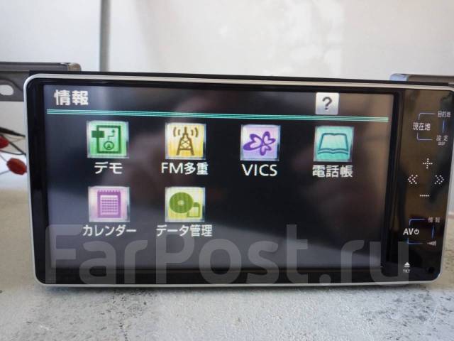 Магнитола Japan Toyota NHDT-W59 Panasonic HDD, DVD, SD, MP3, AUX