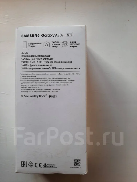 Samsung Galaxy A30s. �/�, �����, 4G LTE, Dual-SIM ����