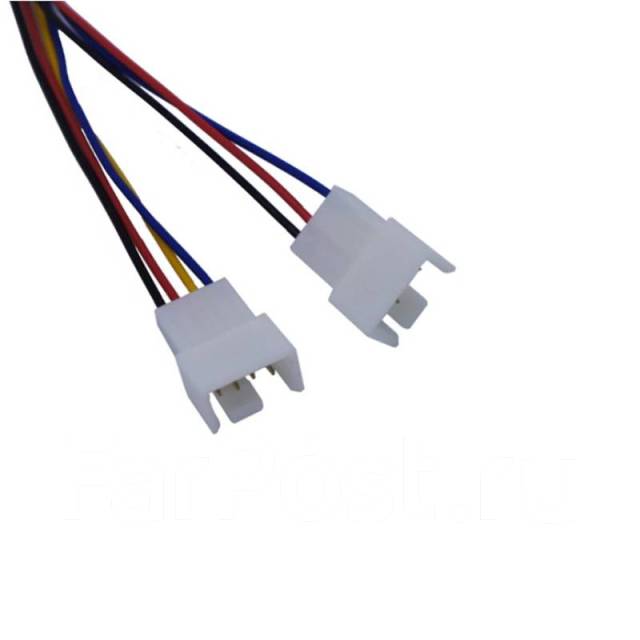 Переходник для питания вентилятора видеокарты 4pin to 3/4 pin PVC ...