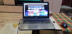 Dell Inspiron 5565. 15.6", 2,4����, ��� 12 ��, ���� 1 000���, WiFi, Bluetooth, ����������� �� 4��. ��� ����� �� ���������� ����