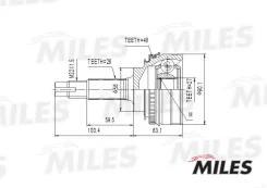 ���� GA20471 � ABS Miles TO12A48 ����