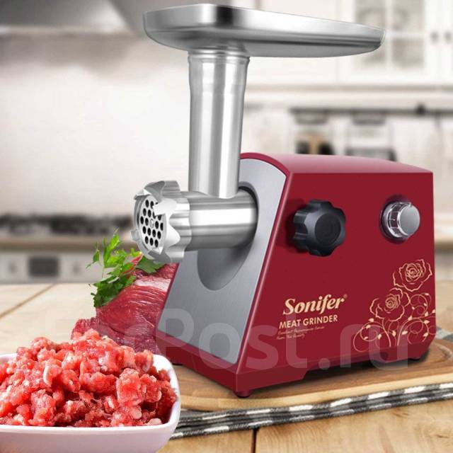 Мясорубка Sonifer SF-5002 электрическая 1200 Вт Дом Плюс - Мелкая ...
