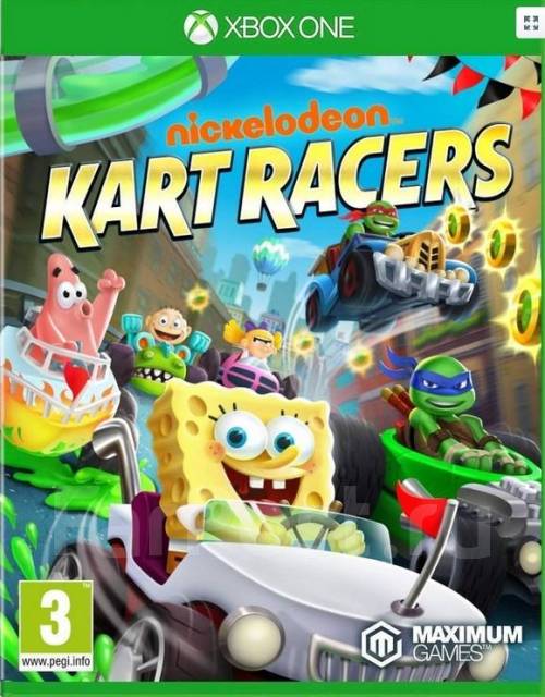 Nickelodeon Kart Racers Xbox One для детей гонки новый лицензия, игра ...