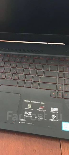 Asus TUF Gaming FX504. ��� 8 ��, WiFi: 1, Bluetooth: 1 ����