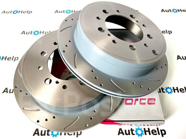 Диски тормозные задние перфорированные G-brake GFR-21148L | GFR-21148R ...