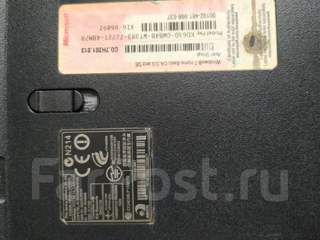 Acer aspire 5552 нет изображения