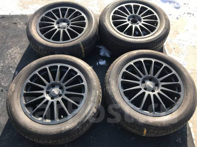 225/55 R17 Bridgestone Ecopia PRV литые диски 5х100 (K27-1707), 17", 1 ...