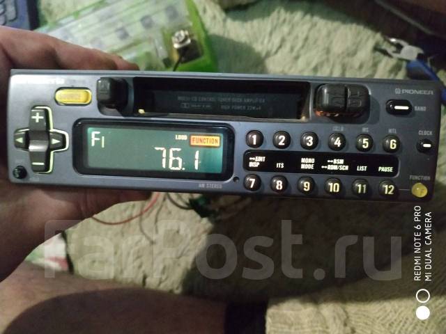 Магнитола Пионер кассетник, Pioneer keh-p40776, 1 DIN — 178x50 мм, б/у ...