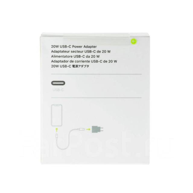 Адаптер питания Apple USB-C мощностью 20W Доставка ! Гарантия, новый, в ...