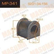������ ������������� Masuma MP-341 / front, Bongo Brawny SKE6V �-�2��. Masuma, �������� MP341 ����
