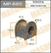 ������ ������������� Masuma MP-665 / front, LAND Cruiser Prado, KDJ95, KZJ9# �-�2��. Masuma, �������� MP665 ����