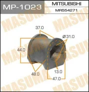 ������ ������������� Masuma MP-1023 / front, Pajero. �V64W, �65, �68, �73, �74, �75, �78W/ �-�2��. Masuma, �������� MP1023 ����