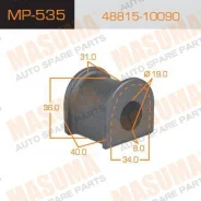 ������ ������������� Masuma MP-535 / -front,rear, Raum EXZ1#/L. C. J95, 12# �-�2��. Masuma, ��������/������ MP535 ����
