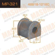 ������ ������������� Masuma MP-321 / rear, Corolla AE104, AT175, SV21 GT �-�2��. Masuma, ������ MP321 ����