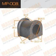 ������ ������������� Masuma MP-008 / rear, Crown GS12#, LS12#, MS12#, YS120 dm-25 Masuma, ������ MP008 ����