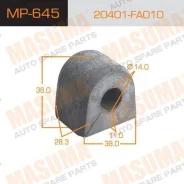 ������ ������������� Masuma MP-645 / rear, Forester, Impreza, Legacy �-�2��. Masuma, ������ MP645 ����