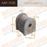 ������ ������������� Masuma MP-705 / rear, Harrier ACU3#, GSU3#, MCU3# dm-14 Masuma, ������ MP705 ����