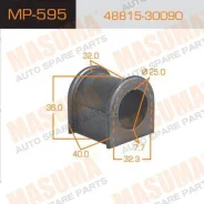 ������ ������������� Masuma MP-595 / rear, Land Cruiser HDJ81 �-�2��. ������ MP-008 Masuma, ������ MP595 ����