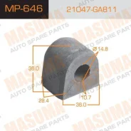 ������ ������������� Masuma MP-646 / rear, Legacy �-�2��. Masuma, ������ MP646 ����