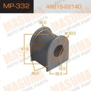 ������ ������������� Masuma MP-332 / rear, MARK II, Chaser, Cresta, JZX90 �-�2��. Masuma, ������ MP332 ����
