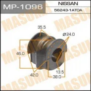 ������ ������������� Masuma MP-1096 / rear, Murano/ Z51 10- [��.2] Masuma, ������ MP1096 ����