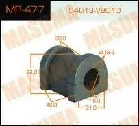 ������ ������������� Masuma MP-477 / rear, Safary Y61 �-�2��. Masuma, ������ MP477 ����