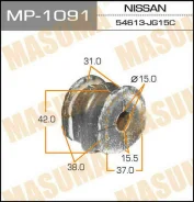 ������ ������������� Masuma MP-1091 / rear, X-Trail 07- [��.2] Masuma, ������ MP1091 ����