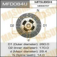 ���� ��������� Masuma 260*170*14*29.4, Mitsubishi Masuma MFD084U ����