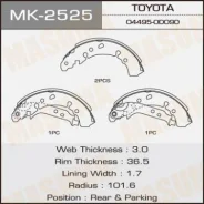 ������� ���������� Masuma MK-2525 ����������� Yaris Masuma MK2525 ����