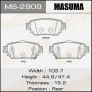 ������� �������� Masuma MS-2909 x-trail/ t32, t32r rear Masuma, ������ MS2909 ����