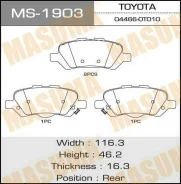 ������� �������� Masuma MS-1903 Venza/ AGV1#, GGV1#) Masuma MS1903 ����