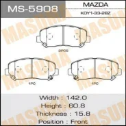 ������� �������� Masuma MS-5908 / CX-5 2011- front (1/12) Masuma, �������� MS5908 ����