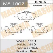 ������� �������� Masuma MS-1907 / Yaris/ NLP90L, SCP90L, NLP130L rear Masuma, ������ MS1907 ����