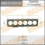 ��������� ������� ����� ��������� Masuma Toyota, 1JZ-GE, ������� 0,23 �� Masuma MD01031S ����