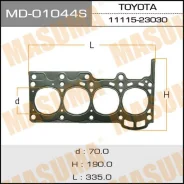 ��������� ������� ����� ��������� Masuma Toyota, 1SZ-FE, ������� 0,23 � Masuma MD01044S ����