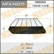 ��������� ������ Masuma Nissan, Patrol, Infiniti QX56 2010- A0490 Masuma MFAN205 ����