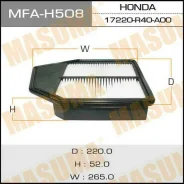 ��������� ������ LHD Masuma Honda, Accord, V2400, 08-, A-8512 Masuma MFAH508 ����