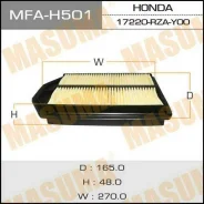 ��������� ������ LHD Masuma Honda, CR-V, V2000, 08-09, A-895V Masuma MFAH501 ����