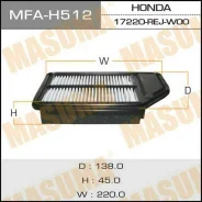 ��������� ������ LHD Masuma Honda JAZZ, CITY, 05-, A-880V Masuma MFAH512 ����